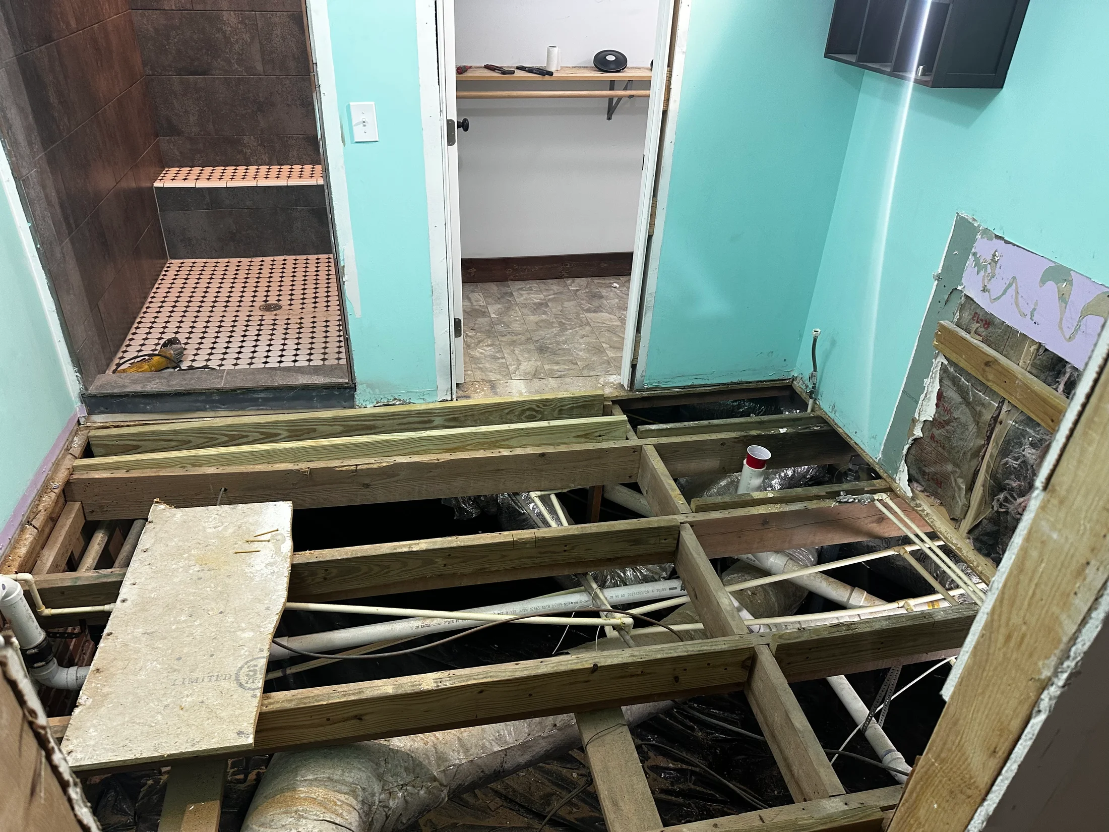 Bathroom Renovation - work in progress 6