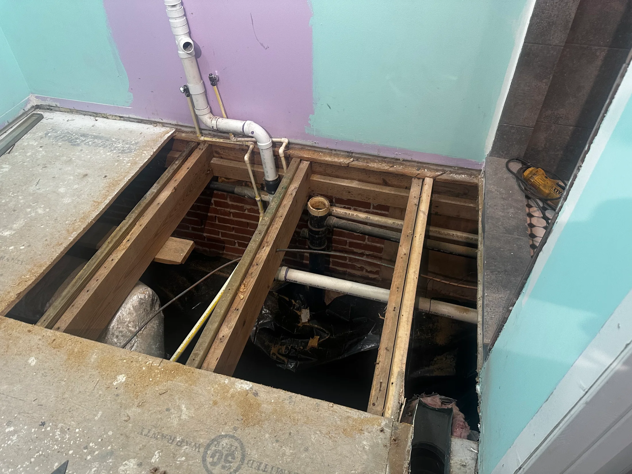 Bathroom Renovation - work in progress 7