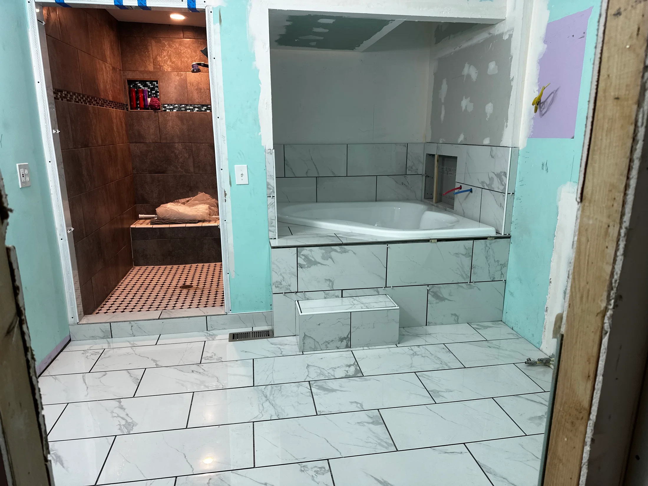 Bathroom Renovation - work in progress 8