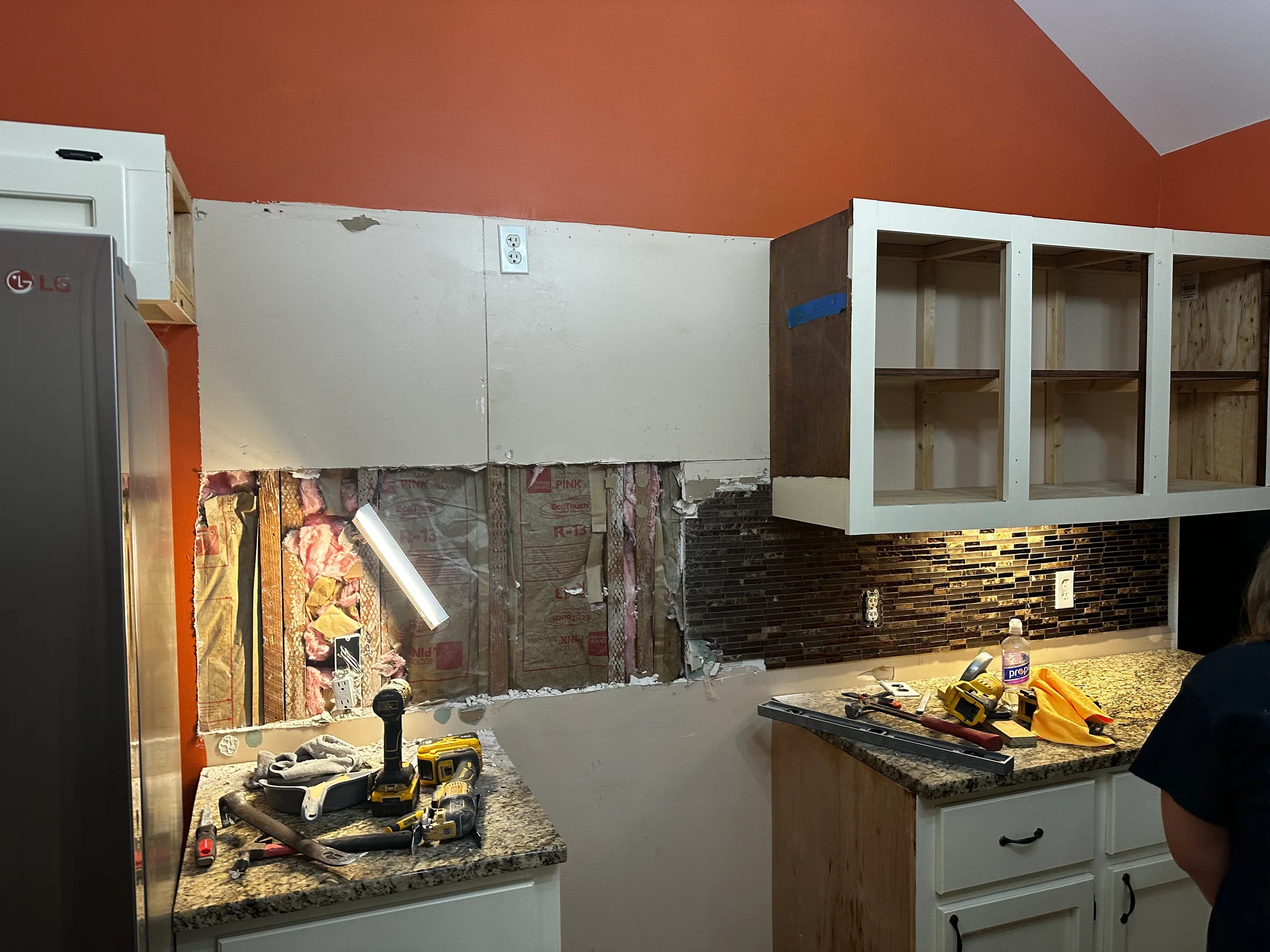 Kitchen Cabinetry and Backsplash Renovation - work in progress 4