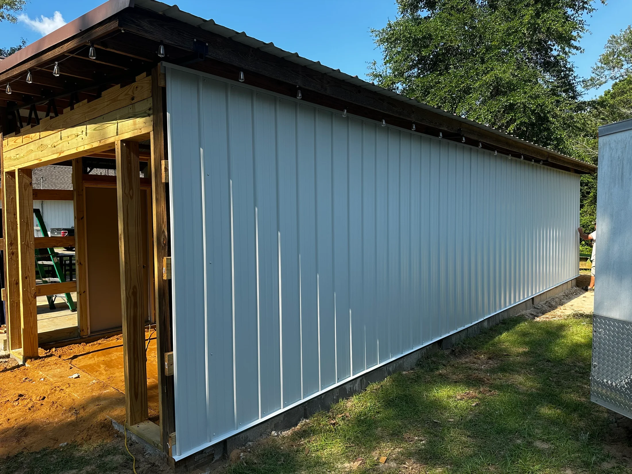 Workshop and Equipment Storage Build-Out - work in progress 7