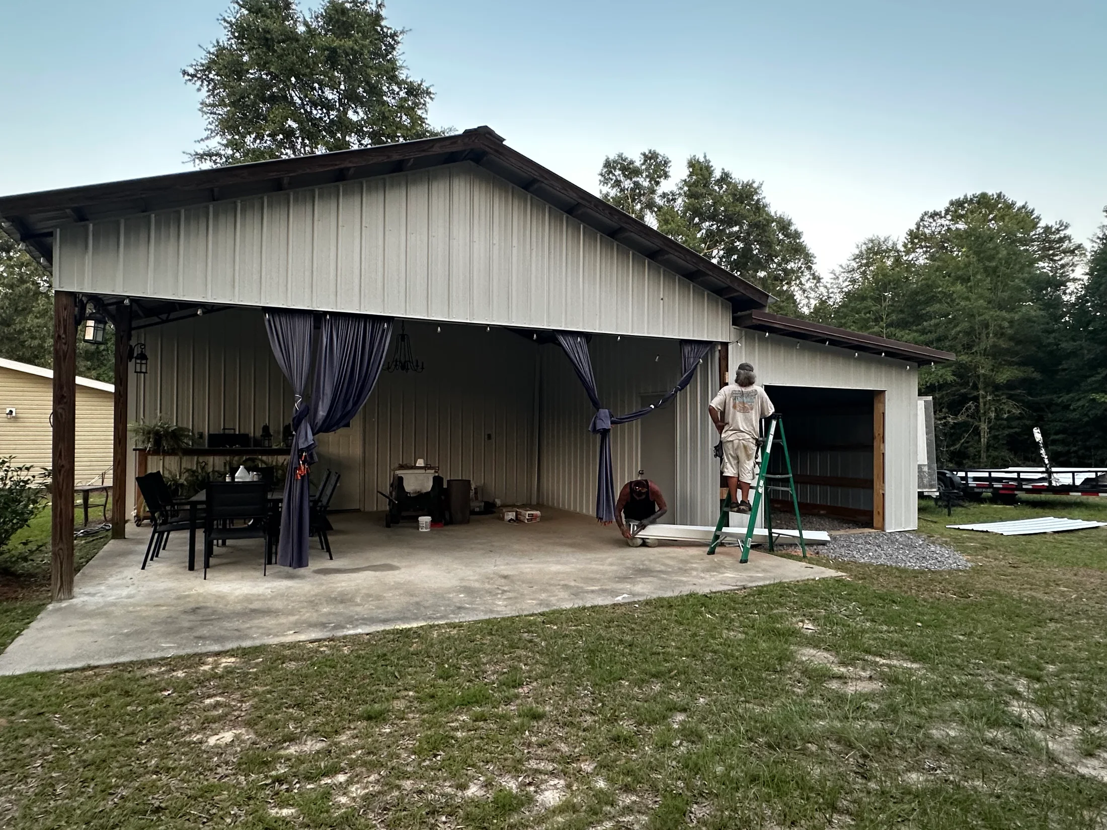 Workshop and Equipment Storage Build-Out - work in progress 8